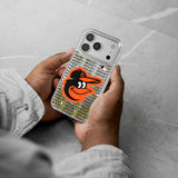 Baltimore Orioles Text Backdrop Glitter Phone Case for Apple iPhone 17 Series