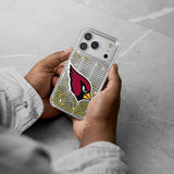 Arizona Cardinals Text Backdrop Glitter Phone Case for Apple iPhone 17 Series