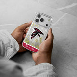 Atlanta Falcons Personalized EndZone Plus Glitter Phone Case for Apple iPhone 17 Series