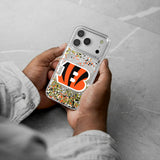 Cincinnati Bengals Confetti Glitter Phone Case for Apple iPhone 17 Series