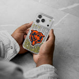 Chicago Bears Text Backdrop Glitter Phone Case for Apple iPhone 17 Series