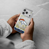 Denver Broncos Personalized EndZone Plus Glitter Phone Case for Apple iPhone 17 Series