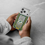 Green Bay Packers Field Glitter Phone Case for Apple iPhone 17 Series