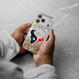 Houston Texans Confetti Glitter Phone Case for Apple iPhone 17 Series