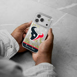 Houston Texans Personalized EndZone Plus Glitter Phone Case for Apple iPhone 17 Series