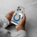 Indianapolis Colts Personalized Tilt Glitter Phone Case for Apple iPhone 17 Series