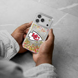 Kansas City Chiefs Confetti Glitter Phone Case for Apple iPhone 17 Series