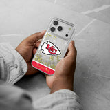 Kansas City Chiefs Personalized EndZone Plus Glitter Phone Case for Apple iPhone 17 Series