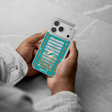 Miami Dolphins Field Glitter Phone Case for Apple iPhone 17 Series