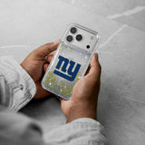 New York Giants Linen Glitter Phone Case for Apple iPhone 17 Series