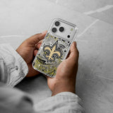 New Orleans Saints Paisley Glitter Phone Case for Apple iPhone 17 Series