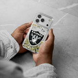 Las Vegas Raiders Confetti Glitter Phone Case for Apple iPhone 17 Series