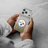 Pittsburgh Steelers Linen Glitter Phone Case for Apple iPhone 17 Series