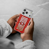 San Francisco 49ers Field Glitter Phone Case for Apple iPhone 17 Series