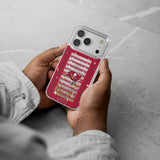 Tampa Bay Buccaneers Field Glitter Phone Case for Apple iPhone 17 Series