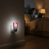 University of Oklahoma Sooners Stripe Night Light 2-Pack