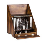 Minnesota Vikings - Madison Acacia Tabletop Bar Set