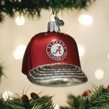 Alabama Crimson Tide Baseball Cap Ornament