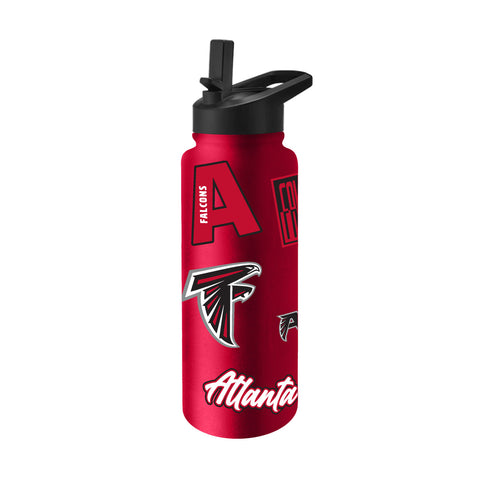 Atlanta Falcons  Quencher Bottle 34oz Stainless Steel Dreamweave