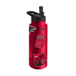 Atlanta Falcons  Quencher Bottle 34oz Stainless Steel Dreamweave