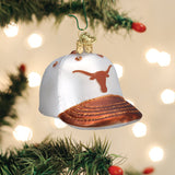 Texas  Longhorns Baseball Cap Ornament