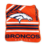 Denver Broncos Blanket 50x60 Raschel Throw