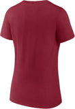 Fanatics Women's Scarlet San Francisco 49ers Shine Time V-Neck T-Shirt
