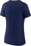 Tennessee Titans Fanatics Women's Shine Time V-Neck T-Shirt - Navy