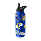 Los Angeles Rams Quencher Bottle 34oz Stainless Steel Dreamweave