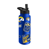 Los Angeles Rams Quencher Bottle 34oz Stainless Steel Dreamweave