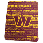 Washington Commanders Blanket 50x60 Fleece Classic