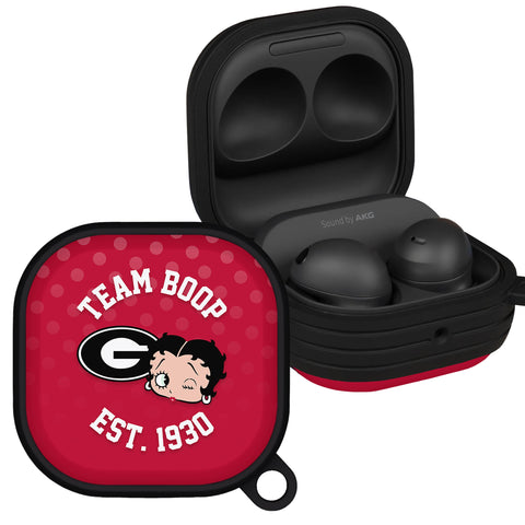 Georgia Bulldogs X Betty Boop HDX Samsung Galaxy Buds Pro & Buds Live Case Cover