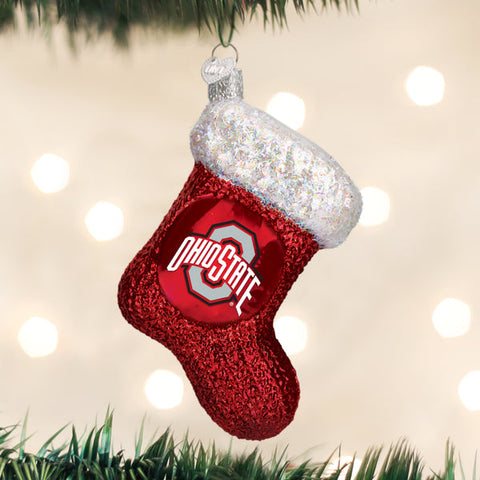 Ohio State Buckeyes Stocking Ornament