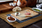 Philadelphia Eagles Football Field - Icon Glass Top Cutting Board & Knife Set