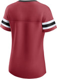Fanatics Women's NFL Arizona Cardinals Lace-Up Bling T-Shirt