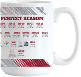 Logo Brands NCAA Indiana Hoosiers College Football 2026 National Champions 15 oz Ceramic Coffee Mug -schedule