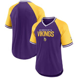 Fanatics Men's NFL Minnesota Vikings Hashmark Raglan-T-Shirt