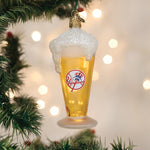 New York Yankees Glass Of Beer Ornament