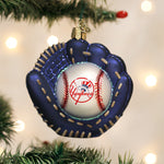 New York Yankees Baseball Mitt Ornament