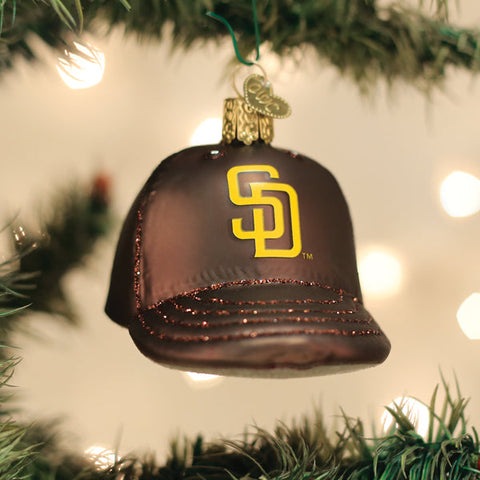 San Diego Padres Baseball Cap Ornament