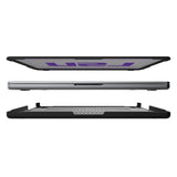 Louisiana State University Tigers Linen Laptop Case for Apple MacBook