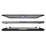 New England Patriots Historic Collection Linen Laptop Case for Apple MacBook