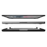 New England Patriots Linen Laptop Case for Apple MacBook