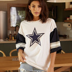 Lauren James Dallas Cowboys Women's Rhinestone Star T-Shirt