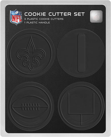 NFL New Orleans Saints Officially Licensed Set of Cookie Cutters