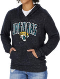 ZUBAZ NFL WOMEN'S JACKSONVILLE JAGUARS TEAM COLOR SOFT HOODIE-XL