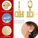 Ohio State OH-IO Huggie Hoops