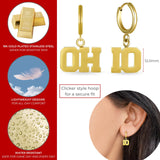 Ohio State OH-IO Huggie Hoops