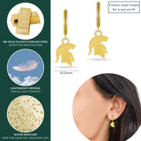 Michigan State Spartan Earrings Huggie Hoops