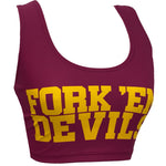 Arizona State ASU Fork 'Em Crop Tank Top